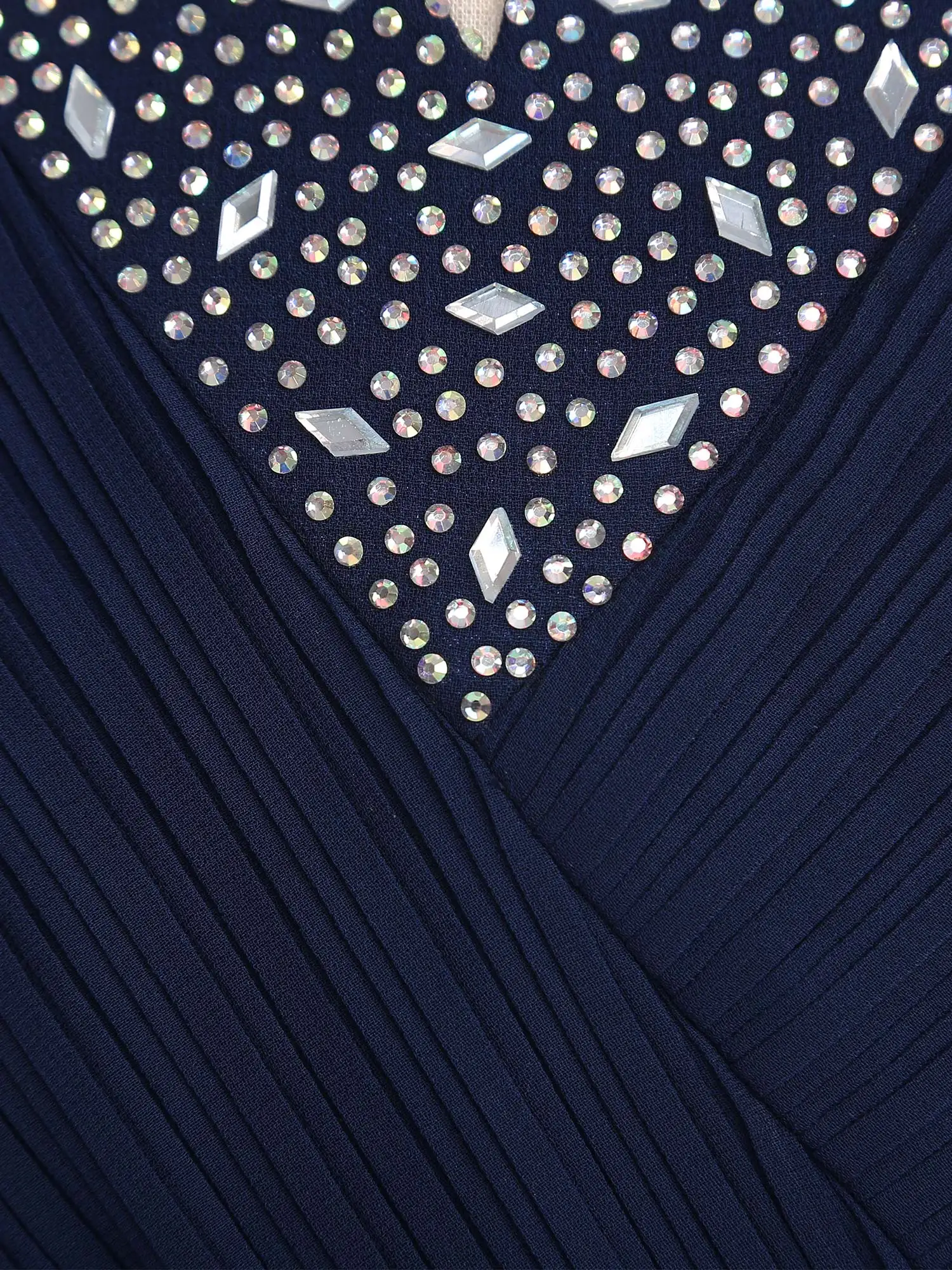 Bambini Adolescenti Sala da ballo Abito da ballo moderno Halter Chiffon Elegante abito da principessa per ragazze Abito da festa di laurea Abbigliamento da ballo lirico