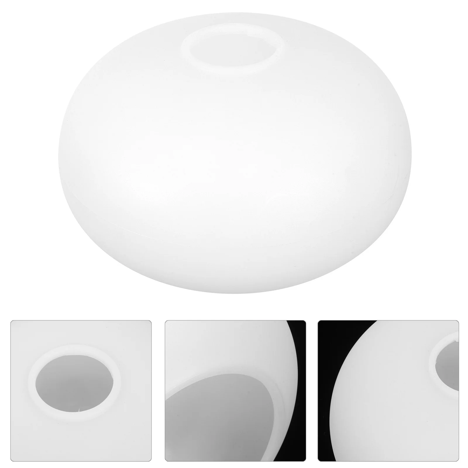 

Rotational Molding Lamp Shade 42Mm White Plastic Globe Cover Round Pendant Light For Bedroom Restaurant Wedding –