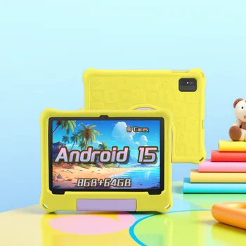 10.1吋安卓兒童平板電腦,8GB(4+4可擴展)內存,64GB存儲,5000mAh八核處理器,支援WiFi,是一款教育類兒童平板電腦,類似iPad和PC。 8 最佳銷售 兒童iPad - №4