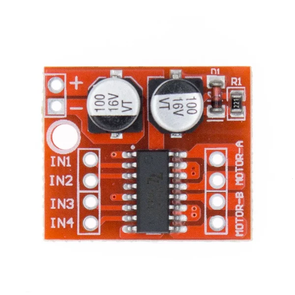 2-way DC Motor Driver Module Forward and Reverse PWM Speed Regulation Dual H-bridge Stepper Motor Mini Super L298N