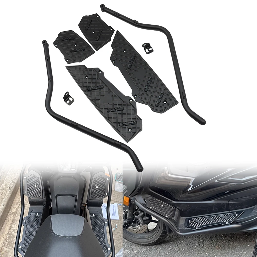 

For Honda Forza 350 Forza350 2021 Special Modified Parts Motorcycle Accessories Anti-collision Bumper Aluminum Alloy Pedal Set