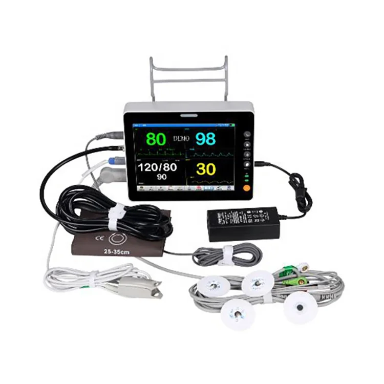 veterinary blood pressure monitor veterinary monitor Vet Multiparameter YSPM400V Animal Monitor Portable