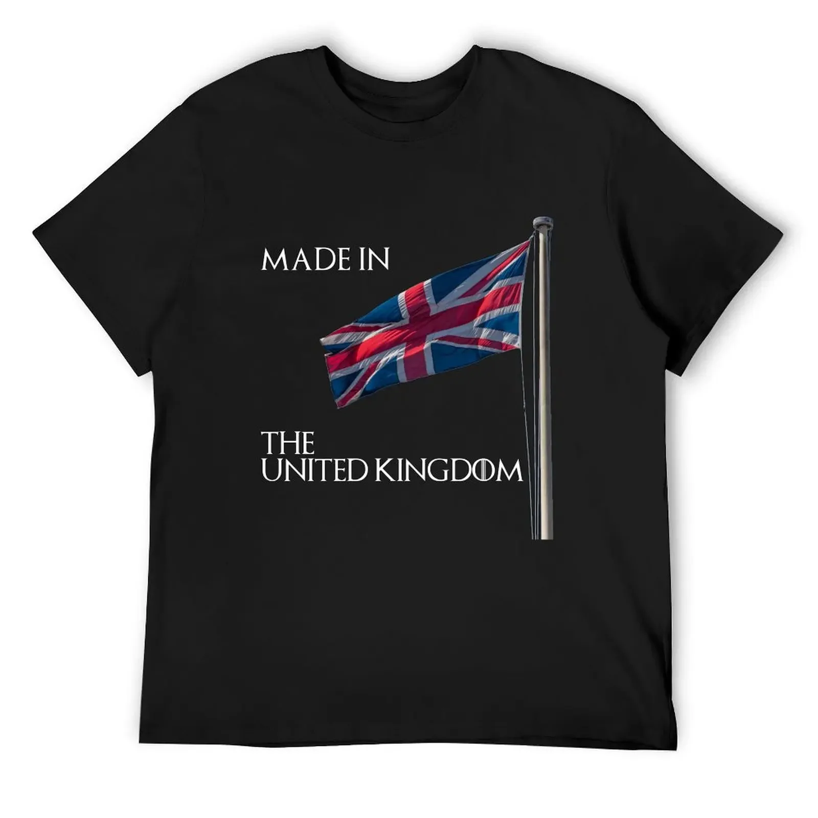 Proud to be Made in the United Kingdom T-Shirt Blouse Short sleeve tee heavyweights sublime mens designer t shirt