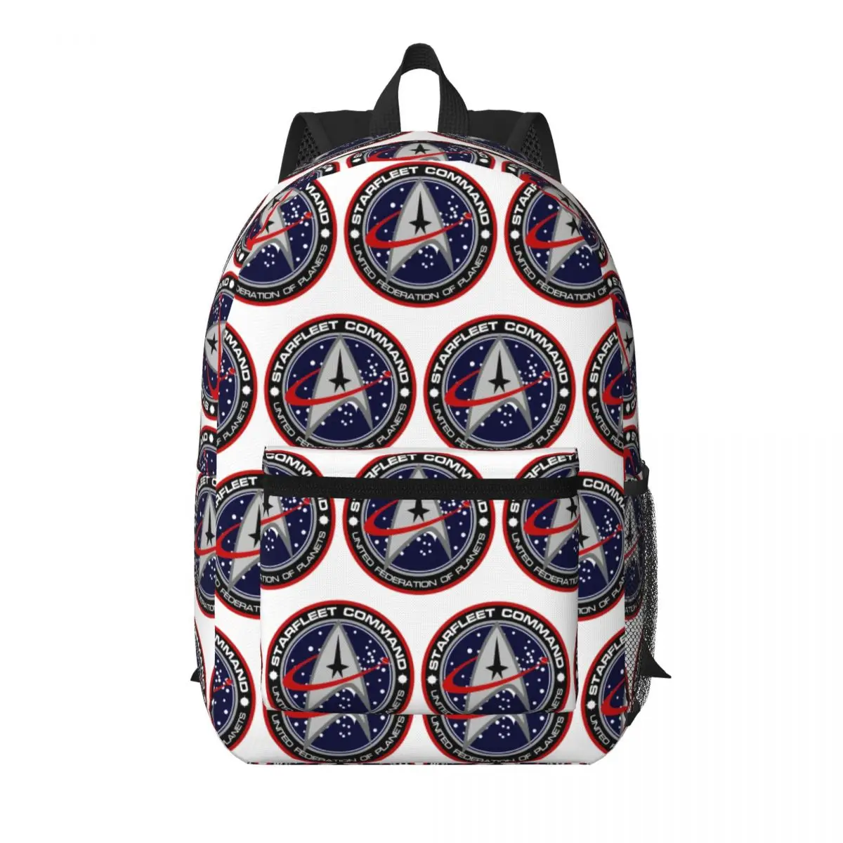Star Treks Science Fiction TV Series Student Backpack School Bag Hiking Travel Daypack for Men Women Bookbag Shoulder Bags
