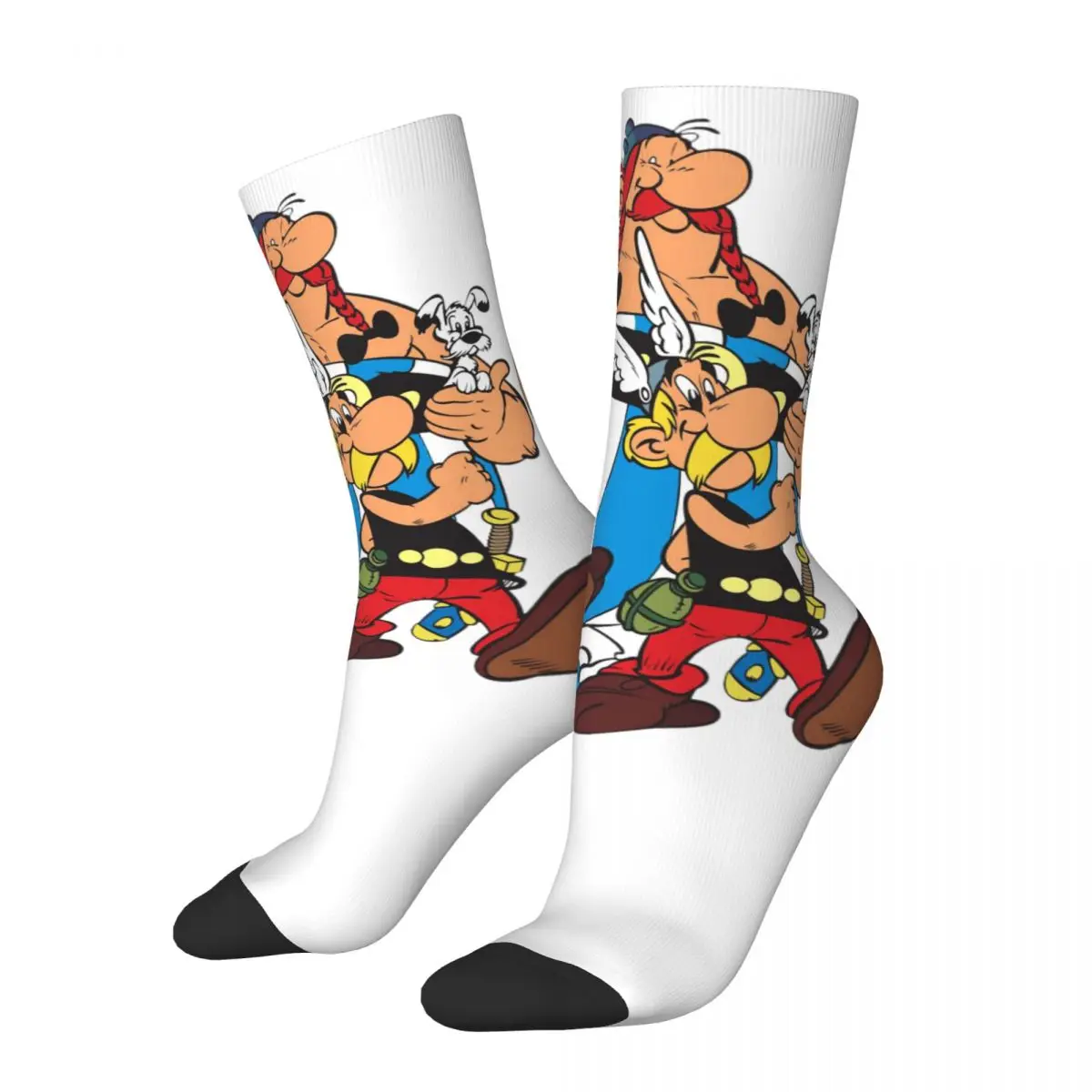 Носки Asterix Obelix 2 для мужчин и женщин, ветрозащитные, новинка, весна, лето, Осень, Зима, чулки, подарок