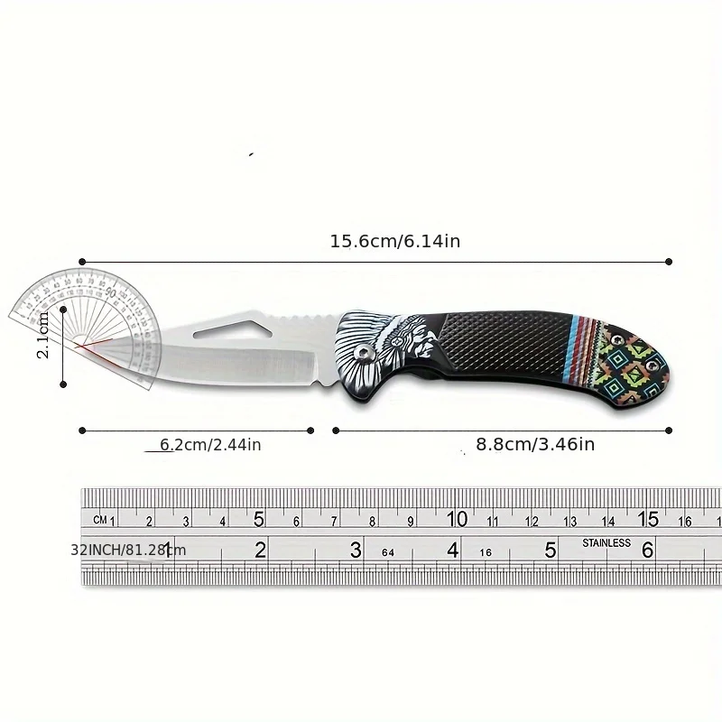 1 piece folding knife for eating meat knife for cutting fruit knife for roasting sheep stainless steel knife kitchen tools