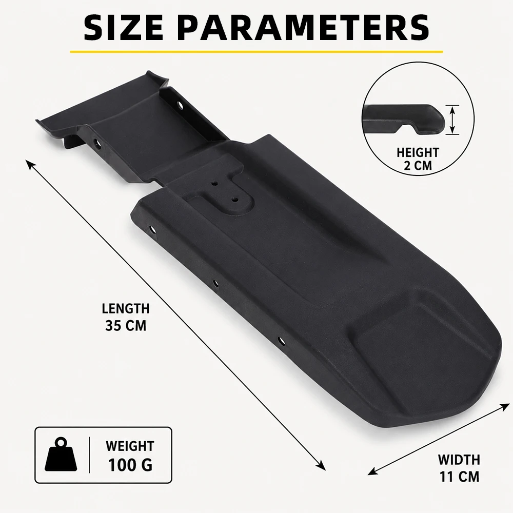 Motorcycles Rear Fender Mud Guards Wheel Splash Guard Carbon Fiber Pattern For Surron Light Bee S X Electric Bike Accessories