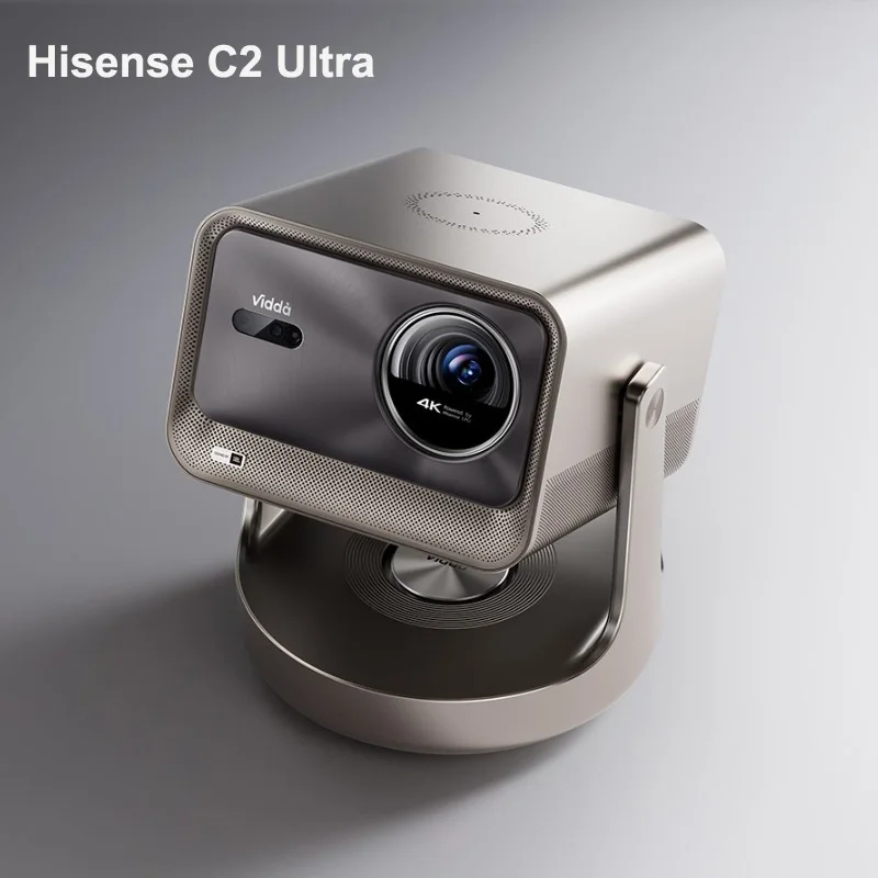 Hisense Vidda C2 Ultra 3000 lm 4K UHD Triple - DLP Mini projecteur intelligent portable 4k tricolore - Beamer C2S C2Pro Hisense Vidda C2 Ultra 3000 lm 4K UHD Triple - DLP Mini projecteur intelligent portable 4k tricolore - Beamer C2S C2Pro