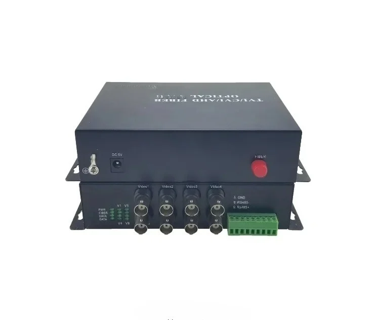 

720/1080P 8 Channel HDCVI/AHD/TVI Fiber Video Media Converter