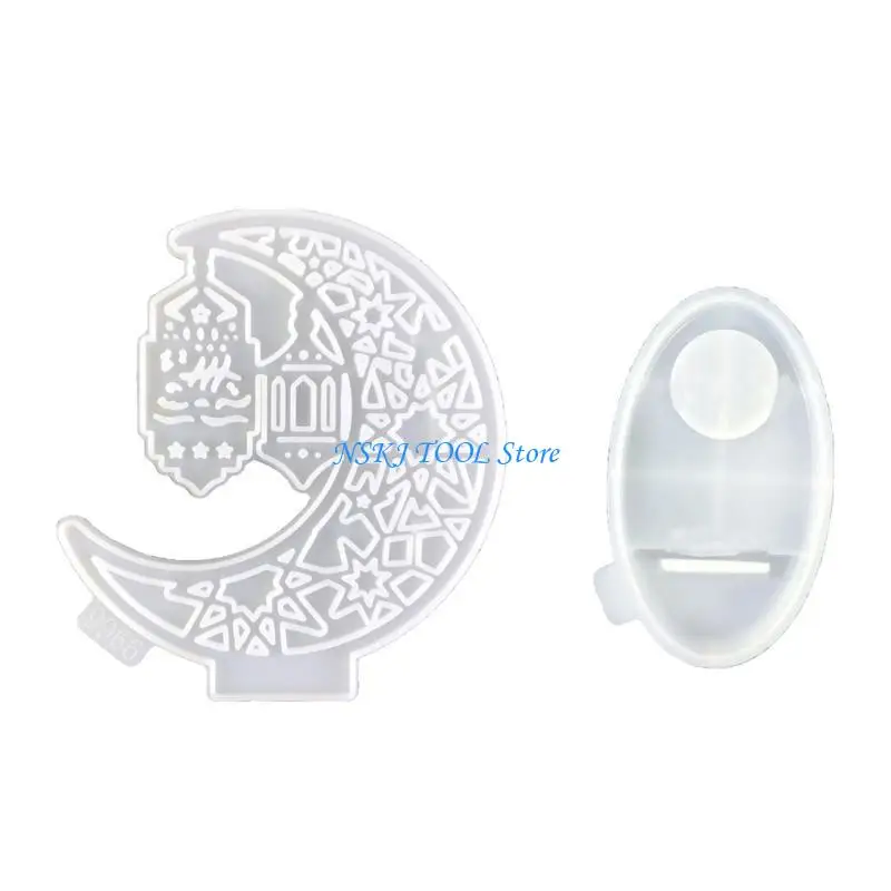 

L8RC Eid Holder Molds with Base for Making Eid Festival Decorations