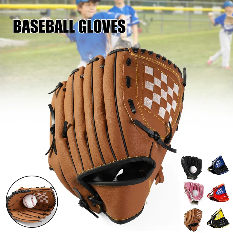 Thickened Baseball Glove Portable Professional Durable Softball Glove for Competition Practice Equipment Outdoor Sport Training