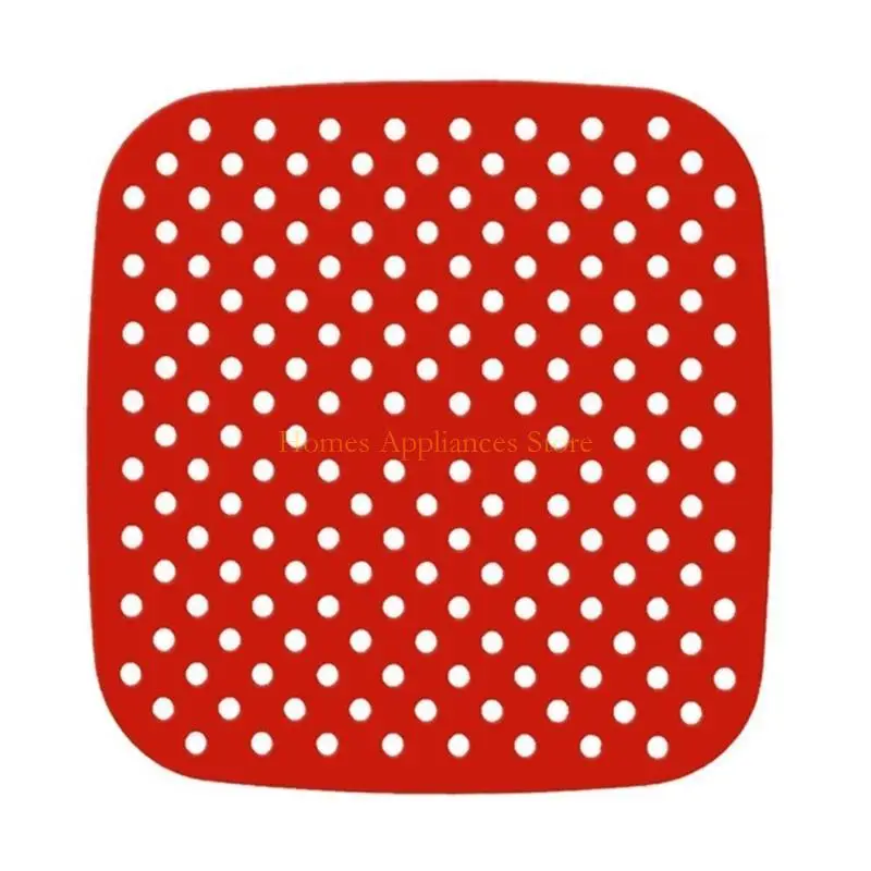 D0AB Air Fryer Papers Round Square 8.5in/9in Silicone Mat