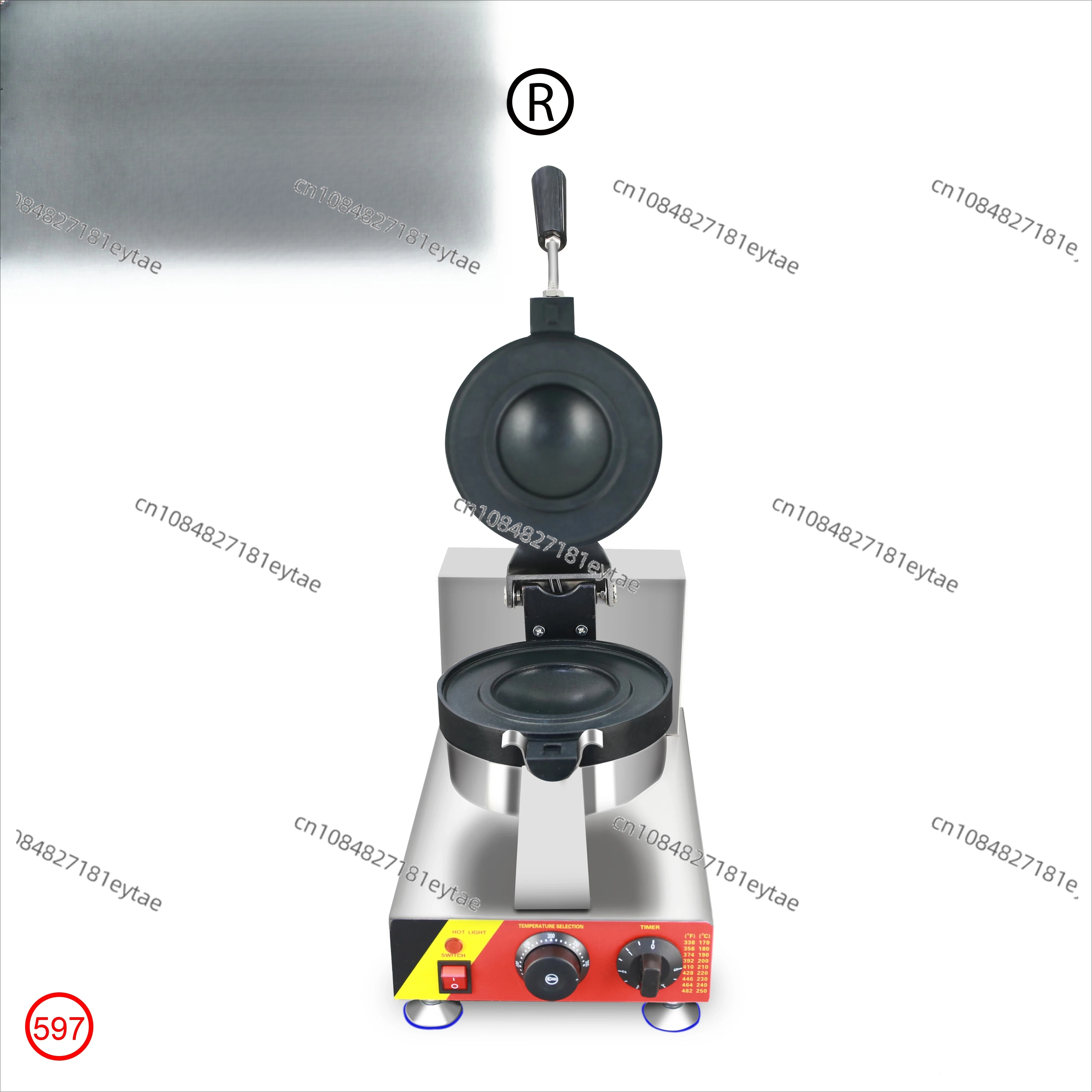 Hot Sale Ice Cream Gelato Flying Saucer Stuffed Burger Sandwich Hamburger UFO Burger Maker Machine