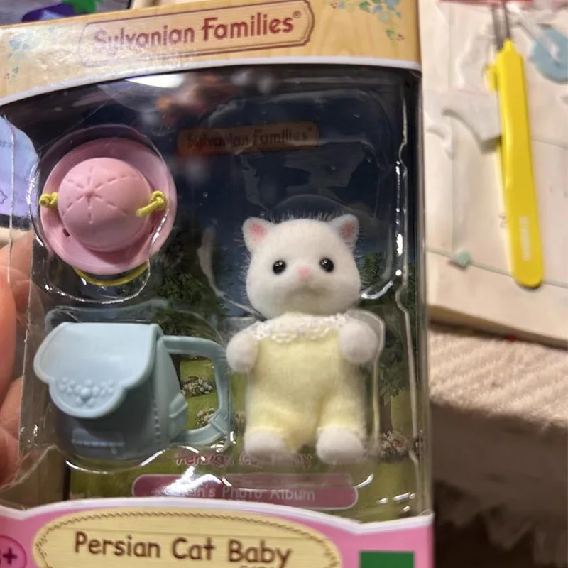 Sylvanian Families anime figuren Ternurines action figure Figuur Perzische kat 5456 Serie Kamer Decoratie Kerstcadeau Kinderen Speelgoed