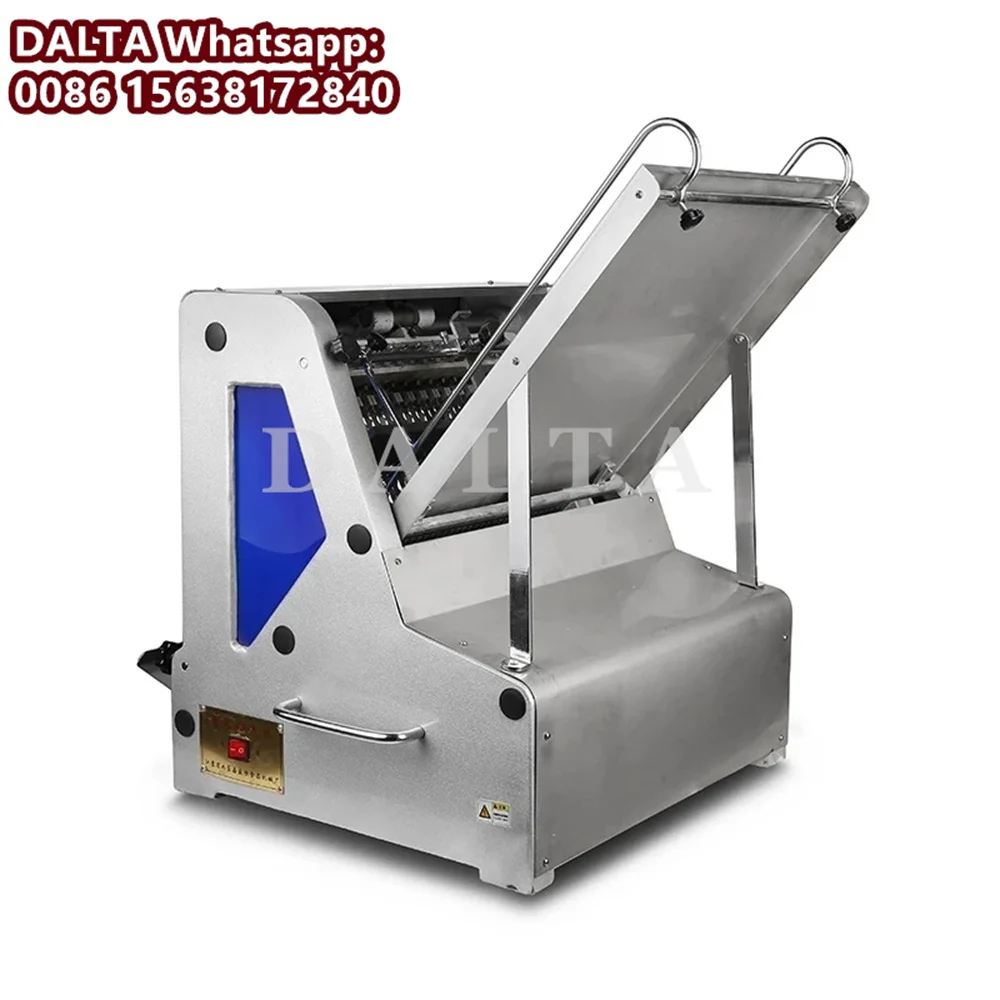 Bread Slicing Machine With 304 Stainless Steel Bread Cutter Electric Small Bread Slicer Toast Loaf for Home