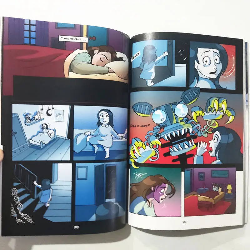 Imagem -04 - Caixa Quadrinho Original Inglês Cinco Noites da Graphic Novel Trilogia Três Volumes Vendidos Juntos Brochura em