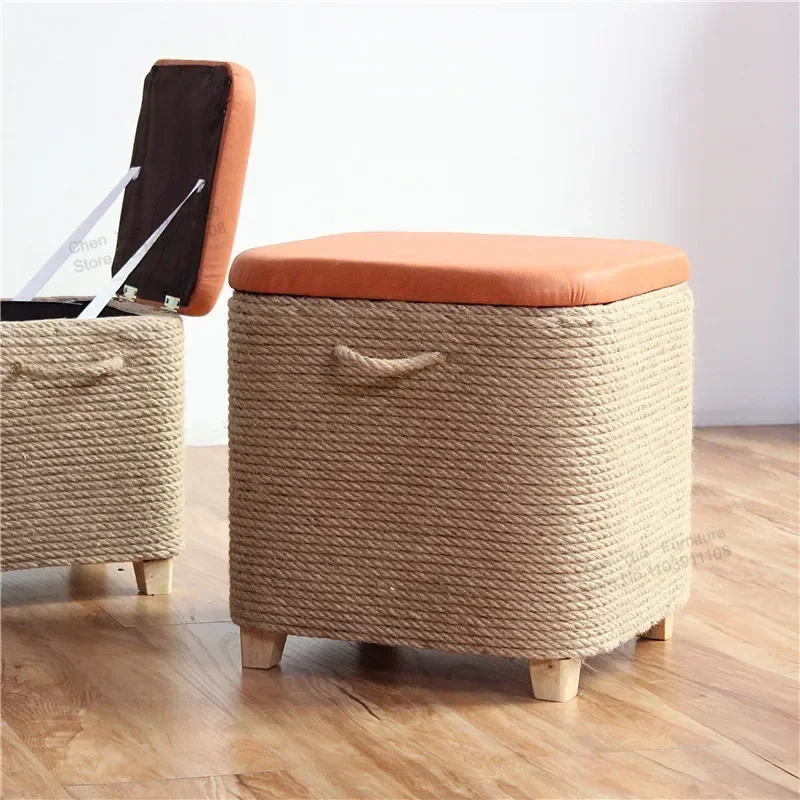 Multifunction Sofa Storage Stool Modern Simple Home Furniture Leg Supporter Storage Stool Living Room Tabouret De Stockage