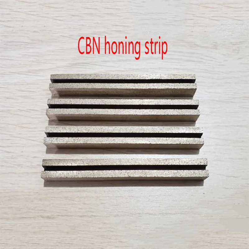 4pcs 80x8x8 CBN Diamond Honing Stones For Honing Mandrel Cylinder Head Rebuild And Repair 80#/400#