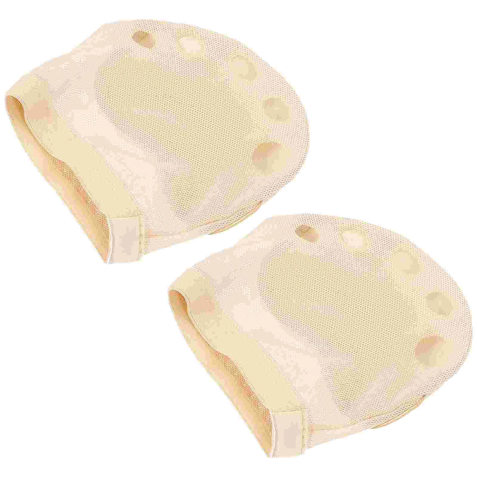 Metatarsal Sleeve Pads Paw Foot Protector Thumb Lyrical Barefoot Shoe Beige Women's