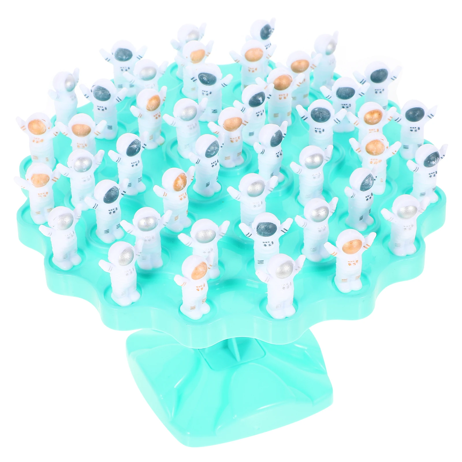 1Set Balance-Block-Spiel mit astronautenförmigen Teilen, frühe pädagogische Aktivität für die Entwicklung der Hand-Auge-Koordination von Kindern