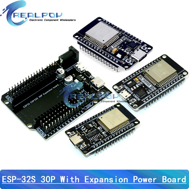 ESP32 Development Board TYPE-C USB CH340C WiFi+Bluetooth Ultra-Low Power Dual Core ESP32-DevKitC-32 ESP-WROOM-32 Expansion Board