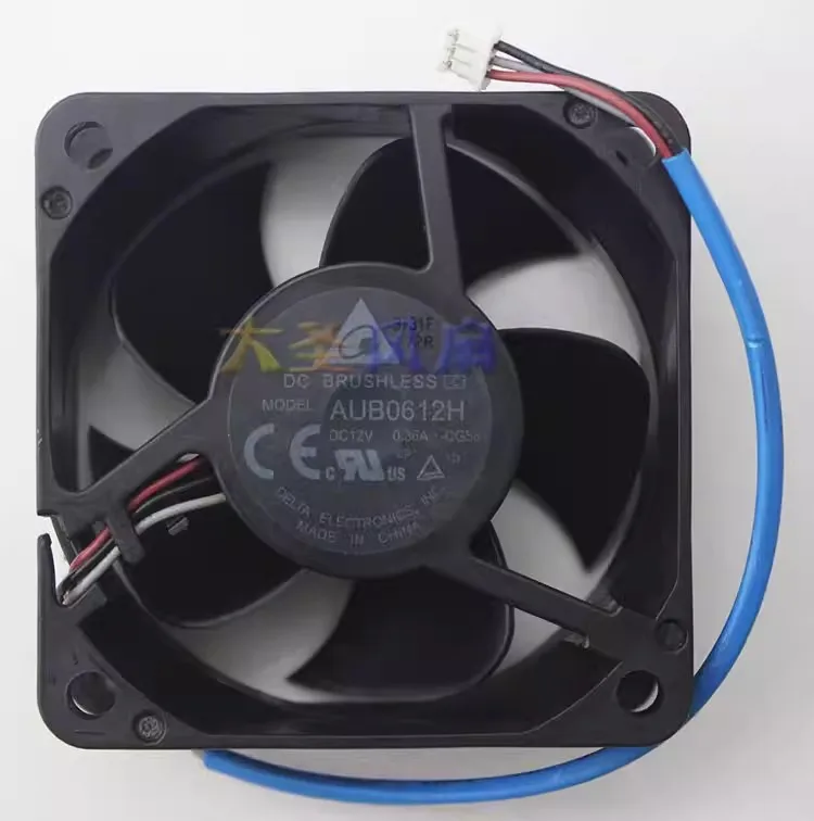 

Free shipping Original Delta AUB0612H 12V 0.36A projector cooling fan 60*60*25mm
