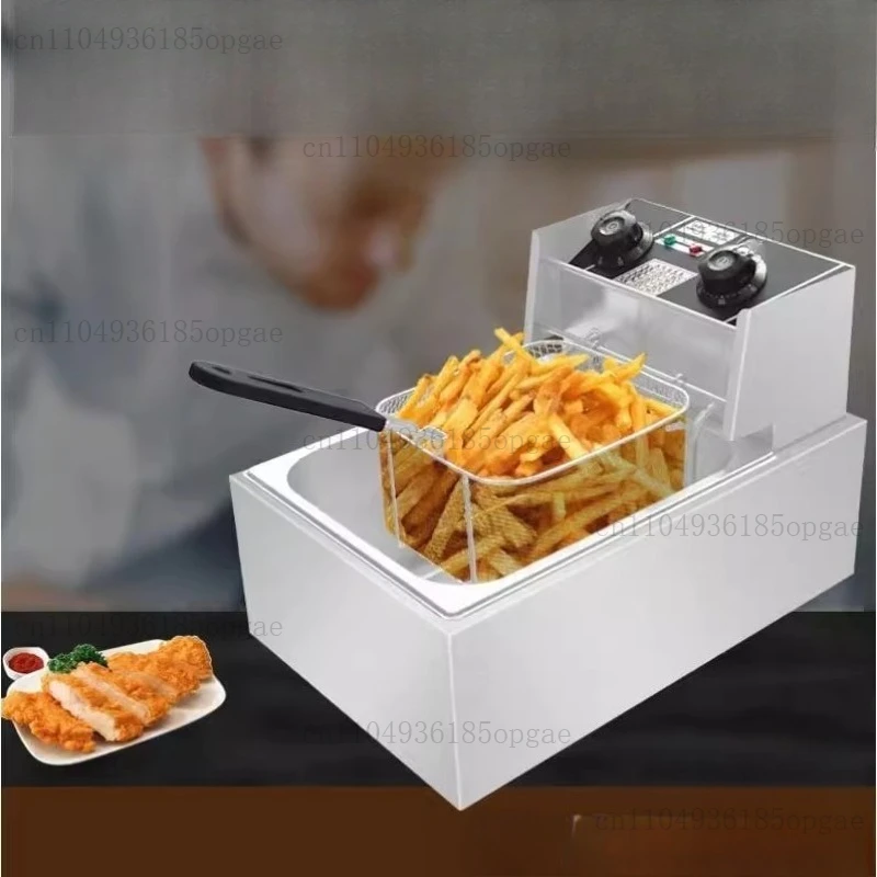 Electric Fryer Constant Temperature Fryer Large Capacity Stainless Steel Fries French Fries Chicken Chops