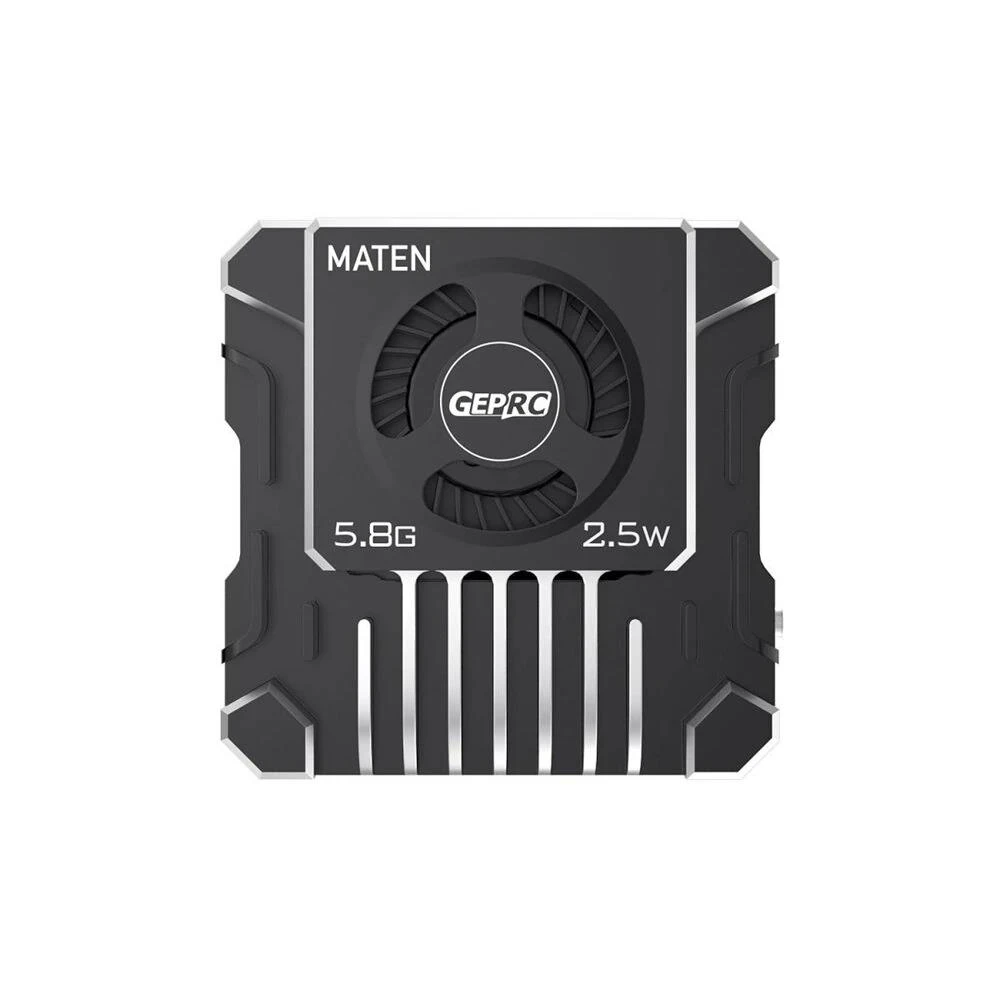 

GEPRC MATEN 5.8G 2.5W VTX PRO Aluminum Alloy Numerical FPV Transmitter With Pit mode for FPV Drone RC Model