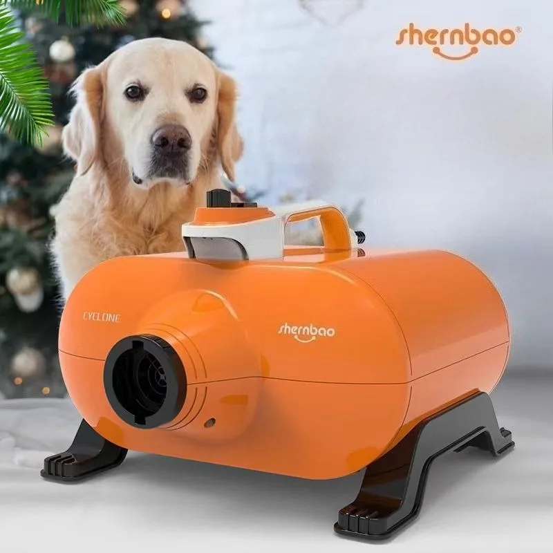 Large Dog Hair Dryer High-power Pet Store Puppy Hair Care Silent Water Blowing and Grooming Machine Dog