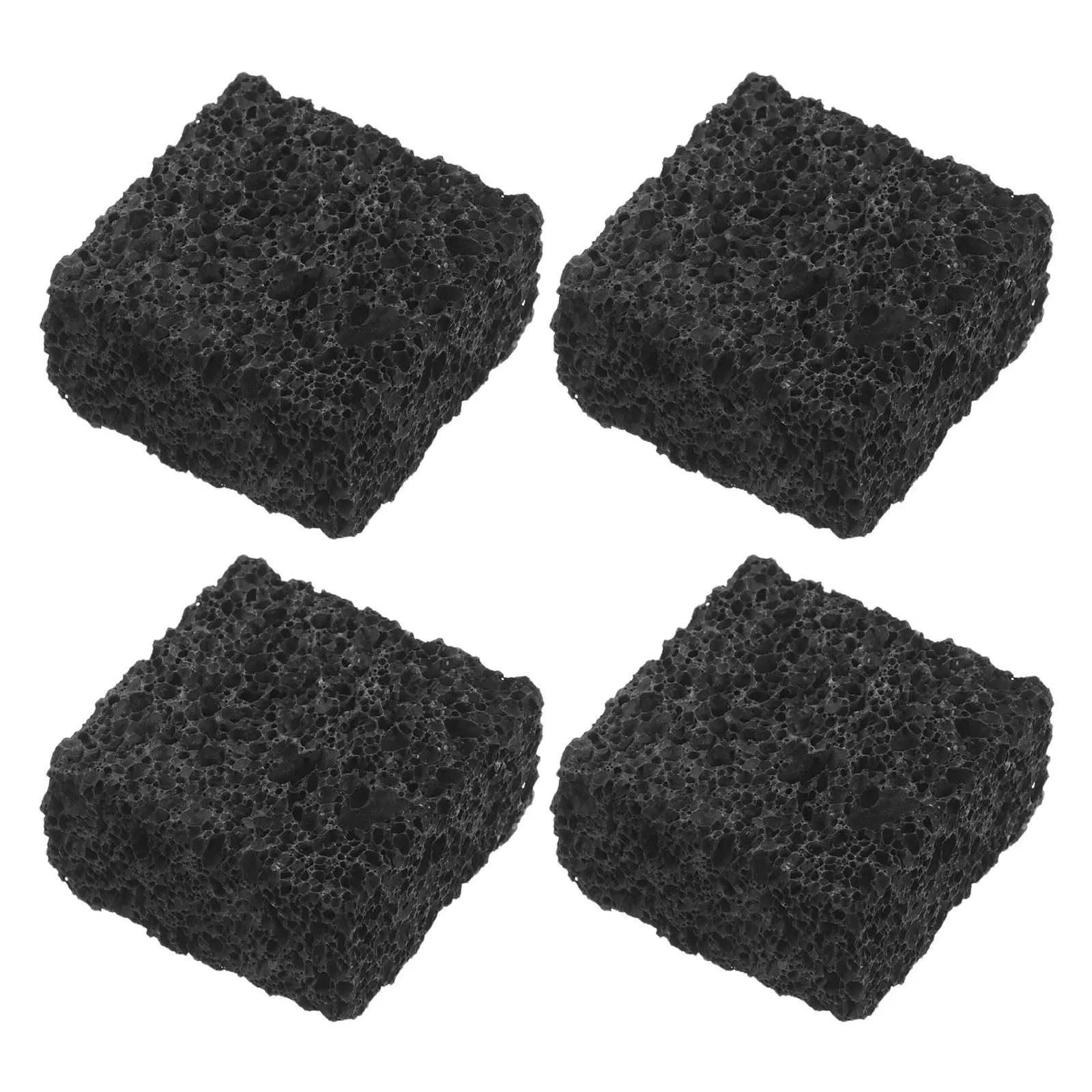 

Набор из 4 черных камней-диффузоров из вулканической лавы для ароматерапии: натуральные, портативные, неэлектрические, для дома, офиса, йоги, путешествий