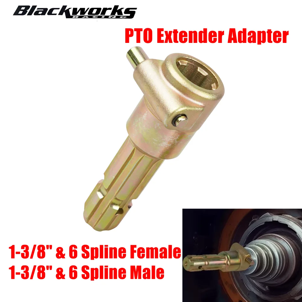 PTO Extender Adapter For Tractor 1-3/8