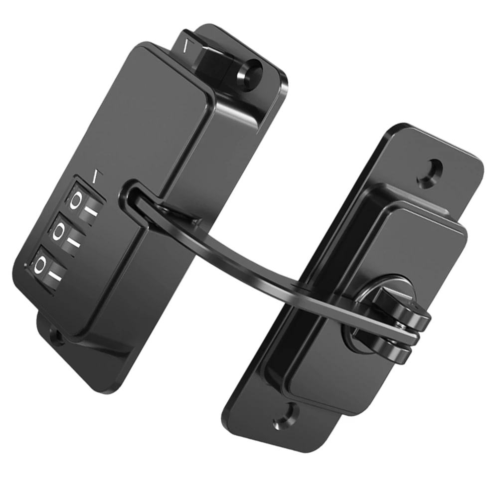 1pc Multi-purpose Security Lock For Window Sliding Doors Cabinets Drawers Furniture Hardware Accessories Simple Installation