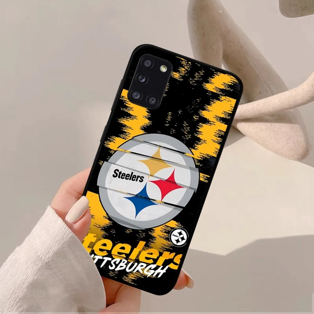 S-Steelers Team Phone Case For Samsung A 10 11 12 13 20 21 22 30 31 32 40 51 52 53 70 71 72 73 91 13 shell