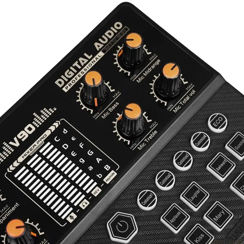 ブランド: IUBGFTO ポータブルDJコンソールミキサーサウンドカード 2チ U2JB ポータブル DJ ミキサーボード サウンドカード ミキサー ボイス