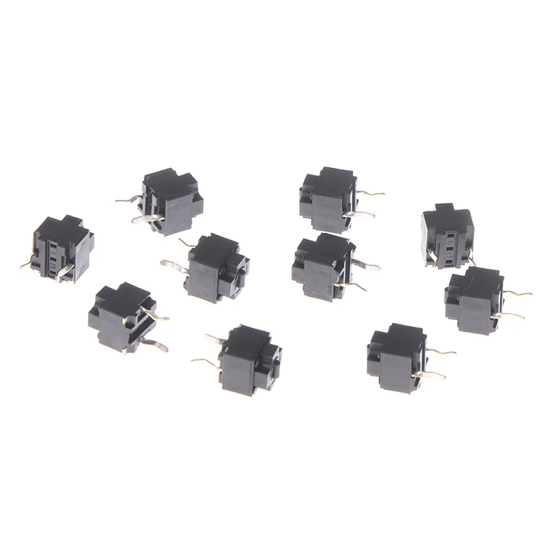 10Pcs Mouse Square Micro Switch Button EVQP0E07K For Microsoft IE3.0 Roller IO1.1