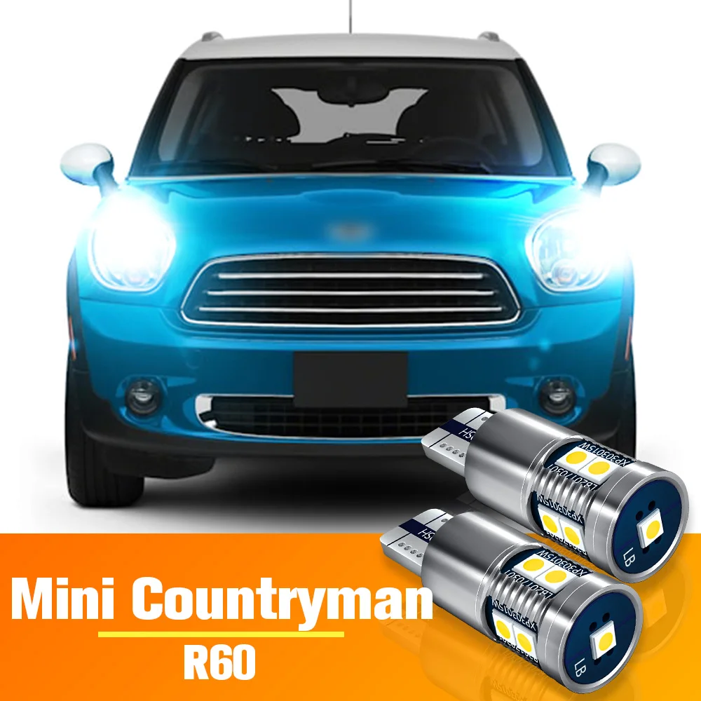 

2 шт. светодиодный парковочный фонарь для Mini Cooper Countryman R60, аксессуары, лампа 2010 2011 2012 2013 2014 2015 2016