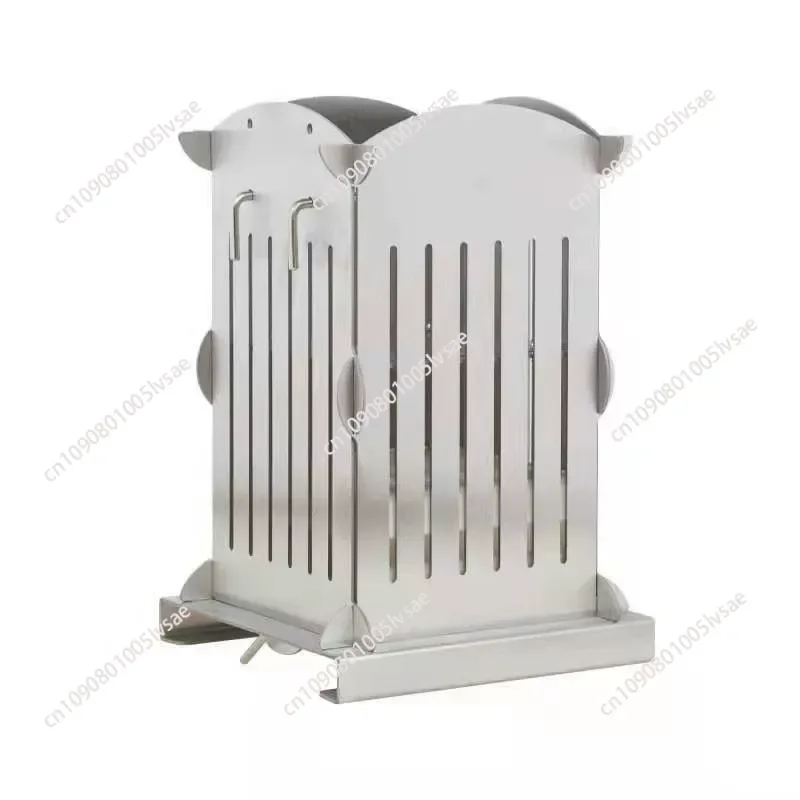 

Stainless Steel 49 Holes Meat Skewer Kebab Maker Manual Small Lamb Skewers Machine Barbecue Stringer Kitchen Tool