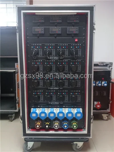 bulk electrical power supply for stage equipment 400amp distribution box