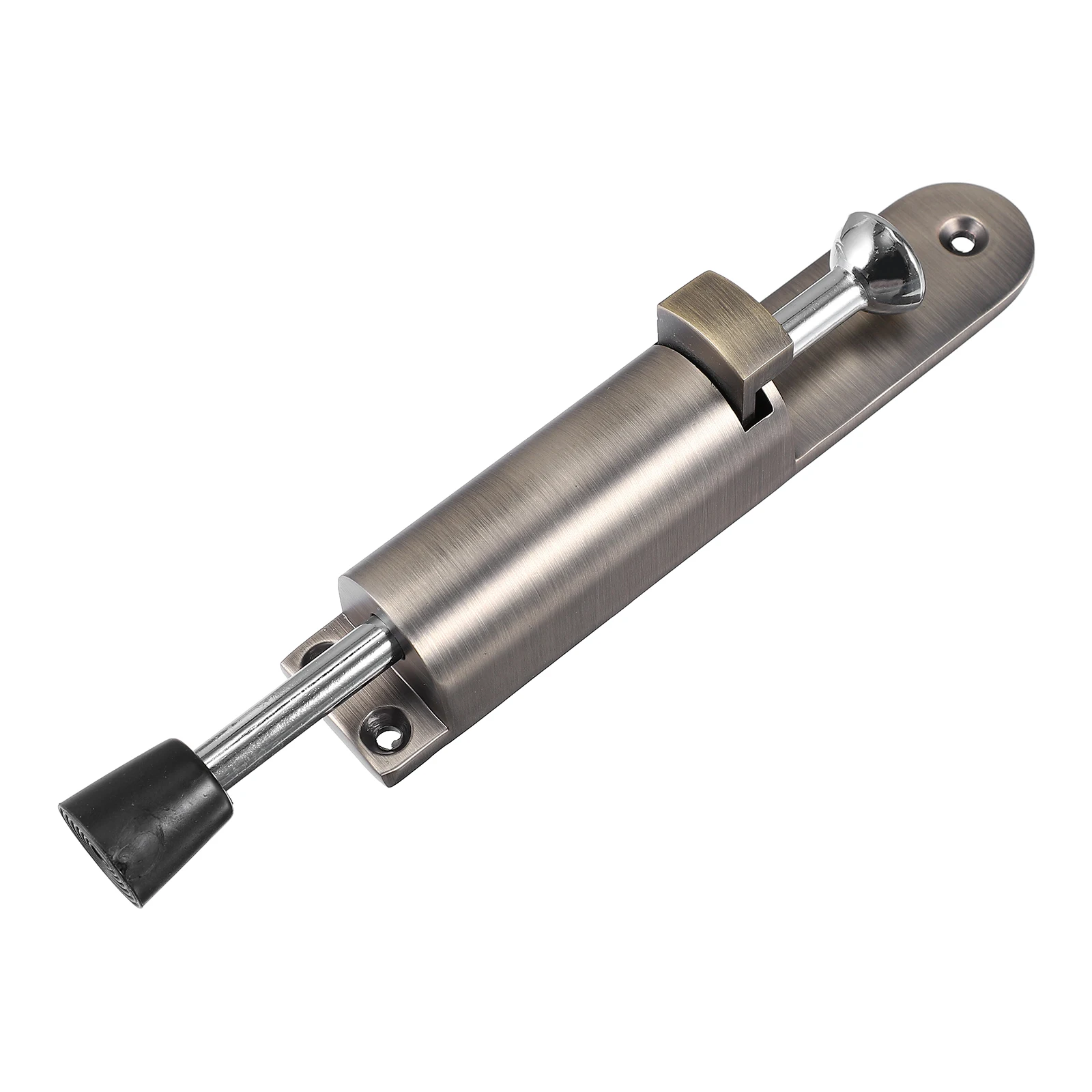 

Kickdown Stopper Zinc Alloy Heavy Duty Silent Anti Collision Door Suction Holder Spring Loaded Suitable All Gaps Long Stable Use