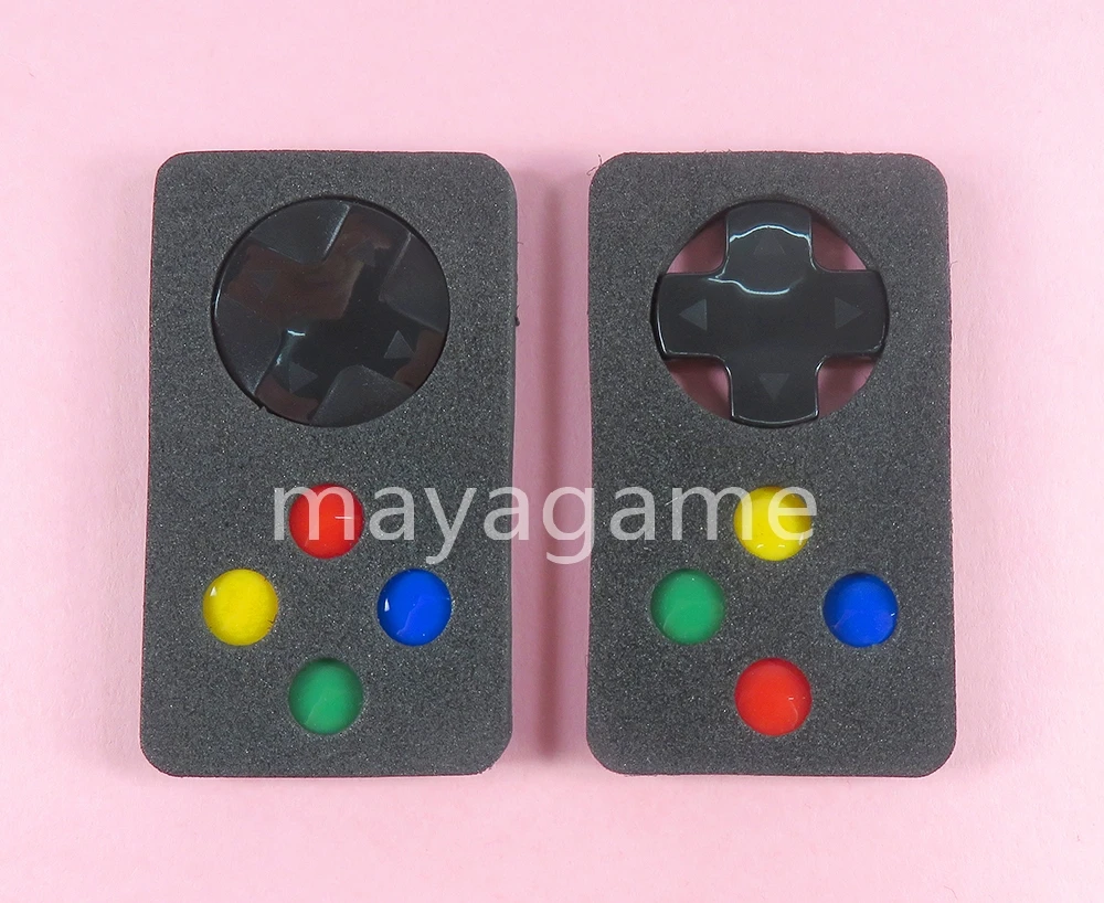 5 مجموعات ل نينتندو سويتش Joycon التناظرية عصا غطاء غطاء ل نينتندو سويتش NS المضادة للانزلاق الصليب التعميم D-الوسادة زر الملحقات