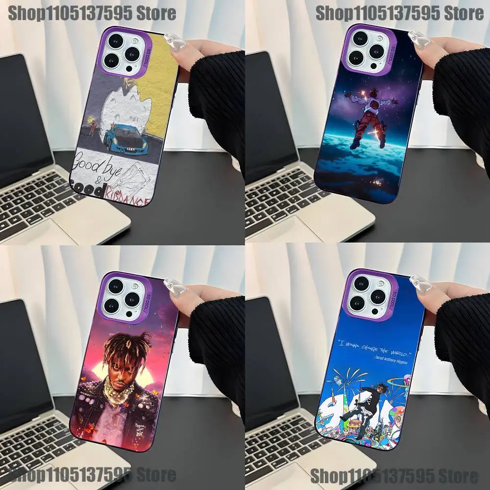 

J-Juice Legends Never Die W-WRLD Phone Case For iPhone 17,16,15,14,13,12,11,Mini,Pro,E,SE4,XS,MAX Purple Candy Matte Cover