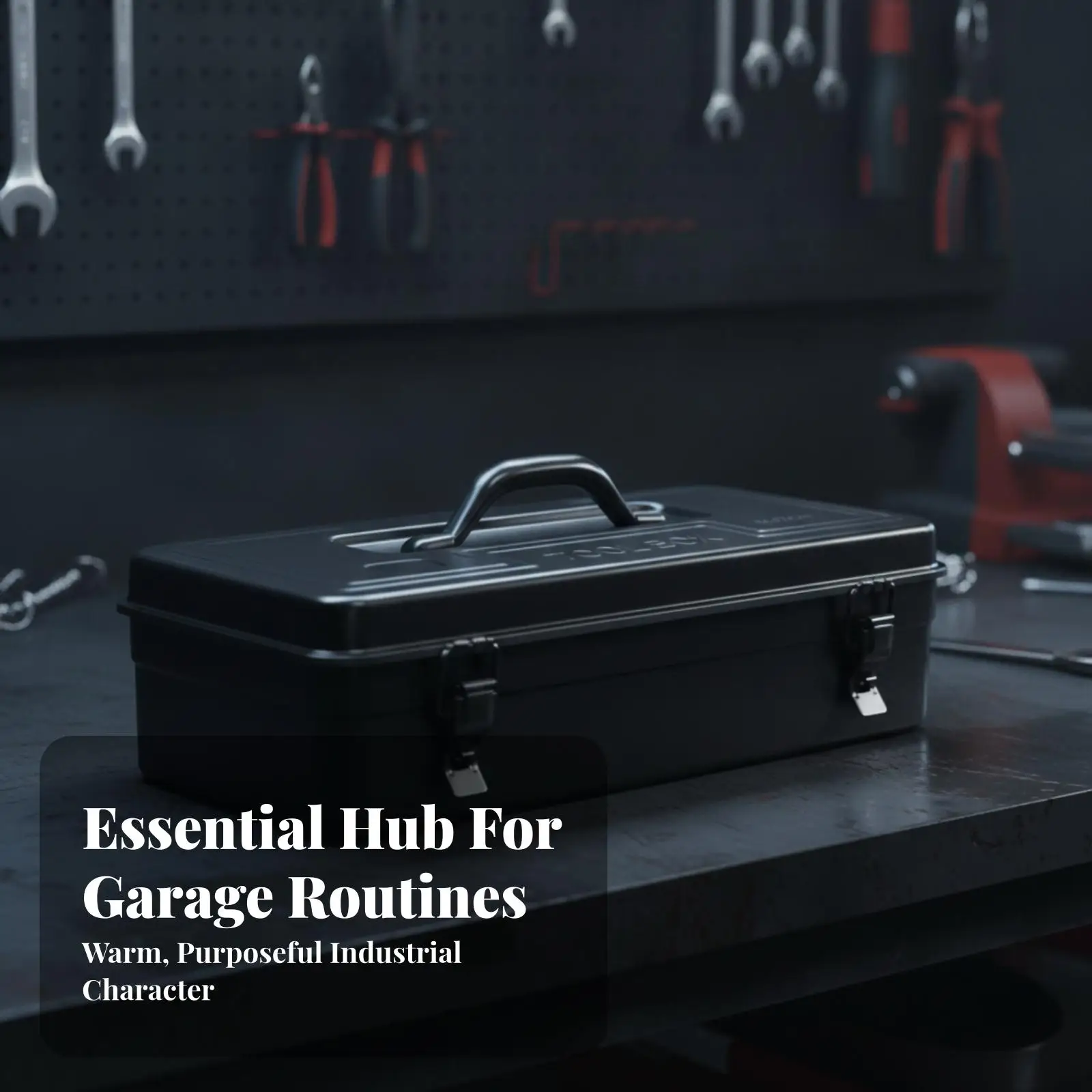 Industrial Chest Metal Toolbox with Drawer Compatible Storage Case Cold Rolled Plate for Small Tools Equipment
