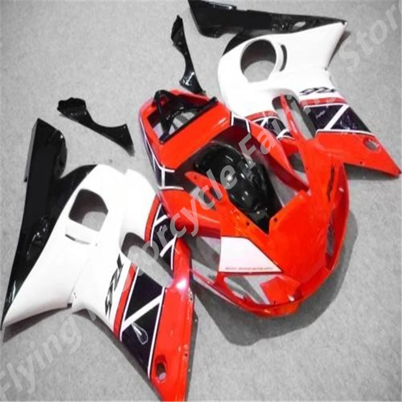 ABS Fairings  High Quality For YAMAHA YZFR6 YZF600  YZFR6 1998-2002 Injection Motorcycle Fairing Kit black red white