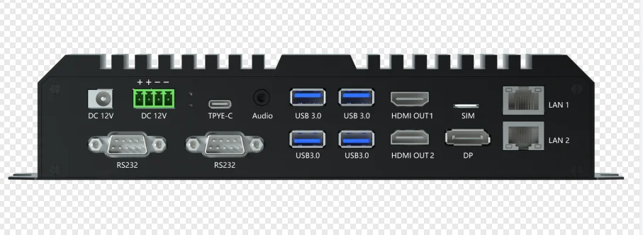 Rockchip RK3588 Edge Computing AIoT 8K HD Multimedia Box mit Dual Ethernet für Werbegeräte