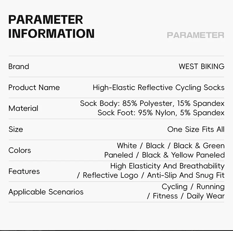 WEST RADFAHREN Sommer Aero Socken Whiteline Radfahren Socken Anti Slip Silikon Männer Fahrrad Sport Laufen Fahrrad Socken Calcetines Ciclismo – Detail 3