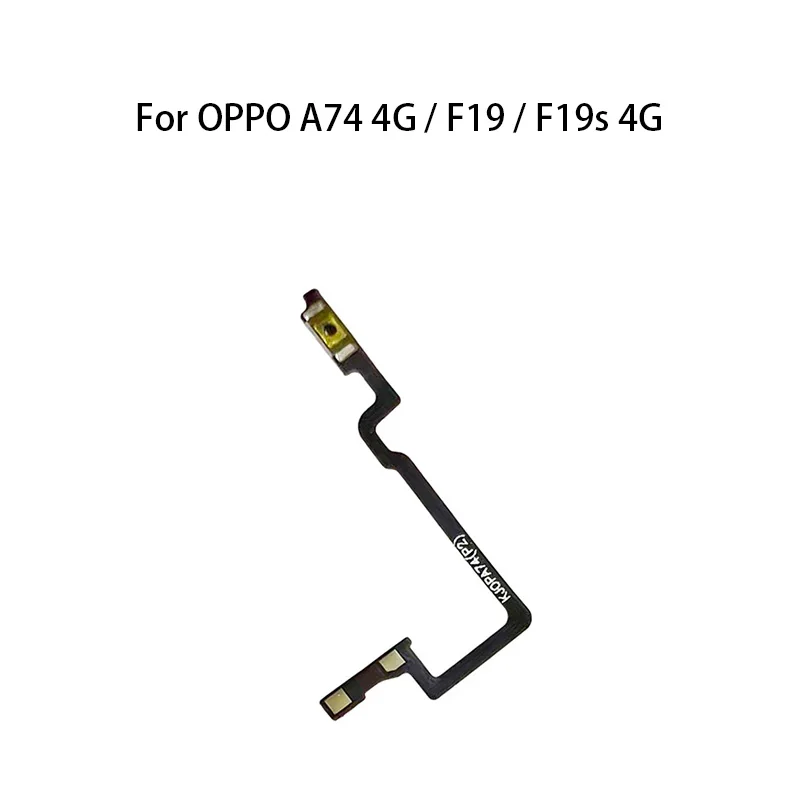 Power ON OFF Button & Volume Button Flex Cable For OPPO A74 4G / F19 / F19s 4G