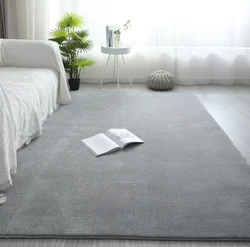 VIKAMA Soft Cozy Japanese Coral Pile Short Pile Carpet Living Room Bedroom Children Play Reading Non-slip Floor Mat