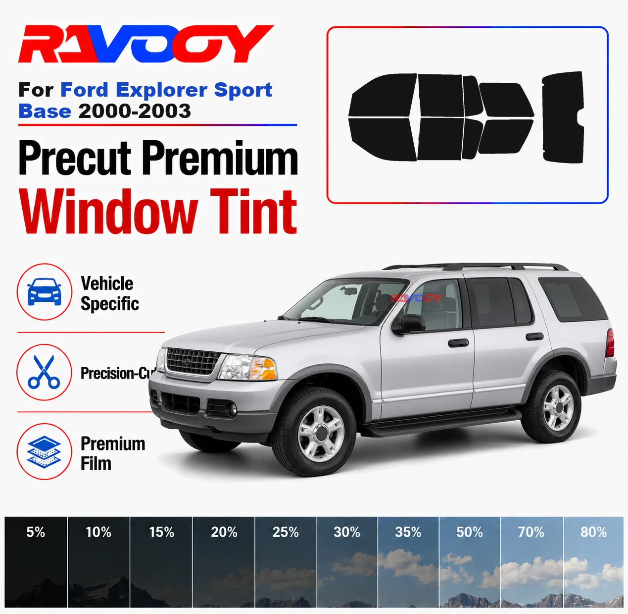 premium-precut-window-tint-kit-front-rear-windows-rear-windshield-for-ford-explorer-sport-base-2000-2003-nano-ceramic-film