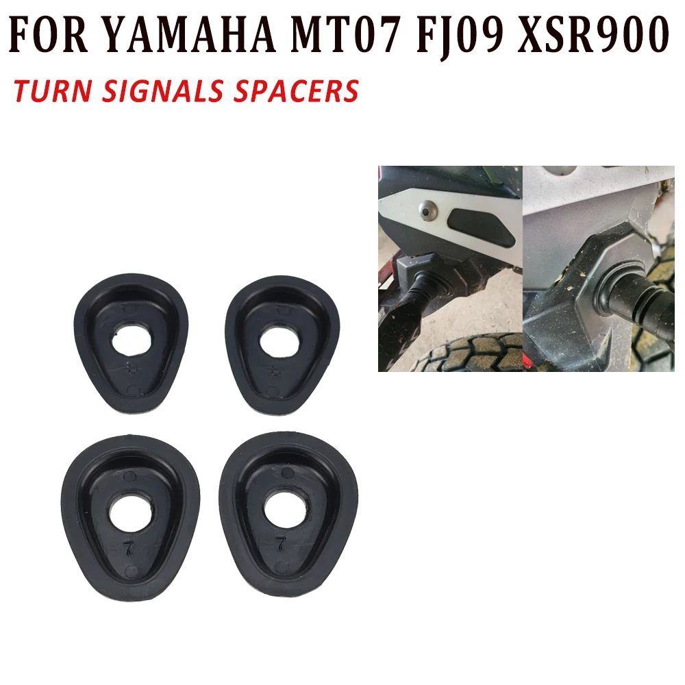 Motorcycle Turn Signals Spacers Motorbike Indicator Adapter Spacers Fitment For YAMAHA MT-07 MT09 FJ-09 Tracer 900 XSR900 XSR700