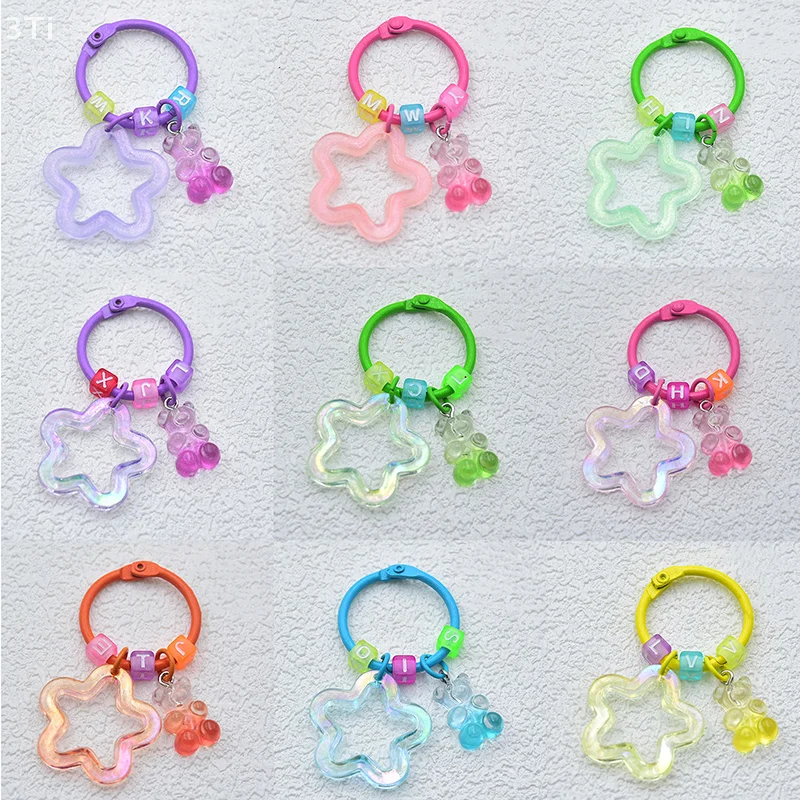 Мерцающий брелок со звездой, брелок с изображением льда, тонкий мерцающий ремешок, маленькая цепочка для ключей со звездой, брелок для ключей, сумка, аксессуары для сумки